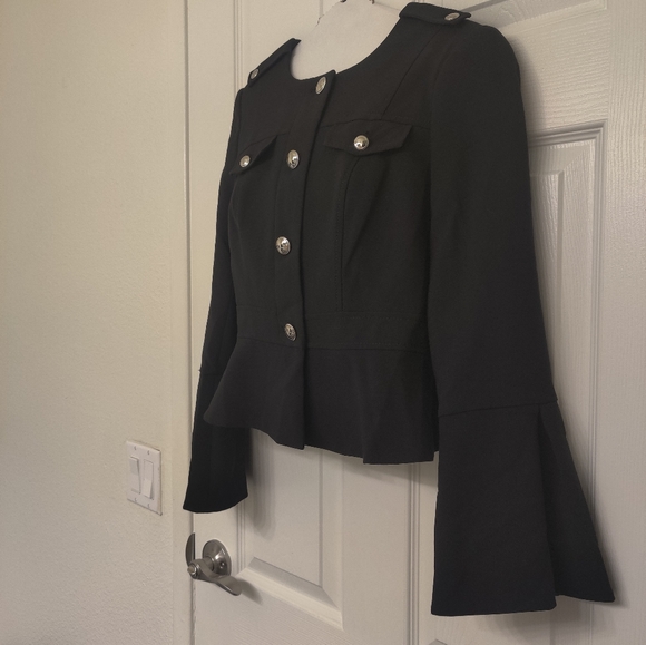 WHBM Bell-Sleeve Peplum Jacket 🖤 (4P) - Picture 9 of 14